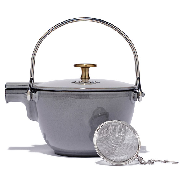 staub grey tea kettle