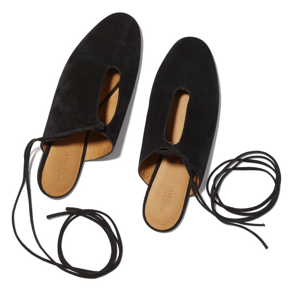 lace up mules