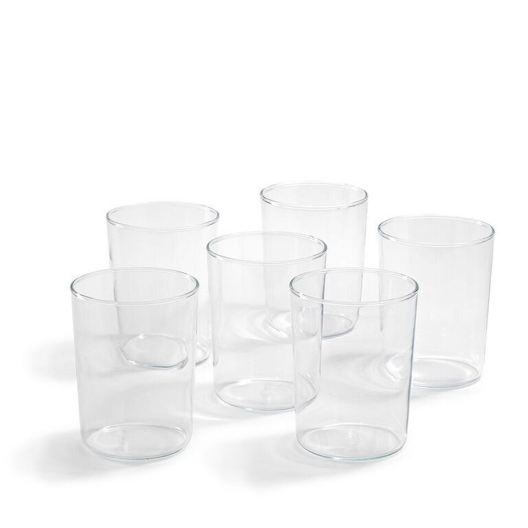 TRENDGLAS JENA NARROW GERMAN GLASS CUP SET OF 6 