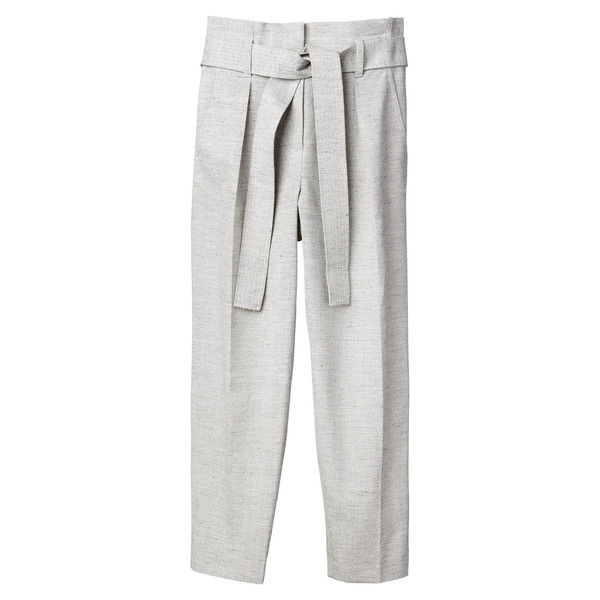 cinched waist trousers