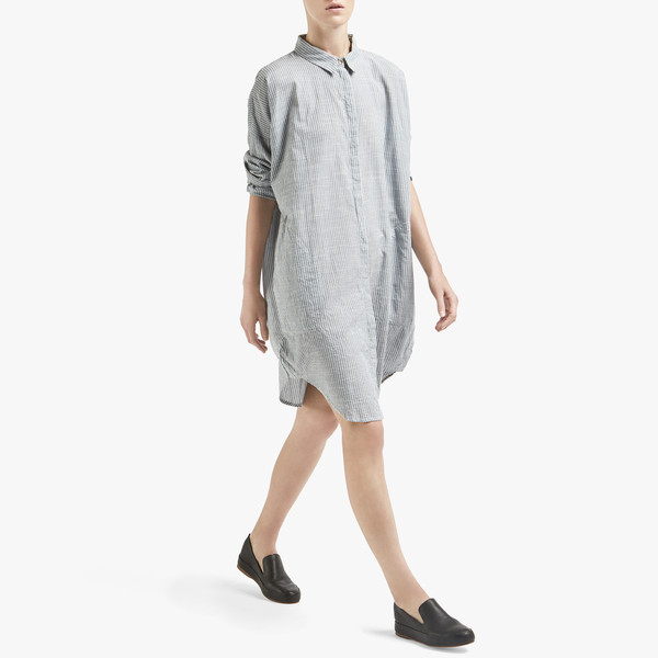 Aiayu Striped Shirt Dress | goop