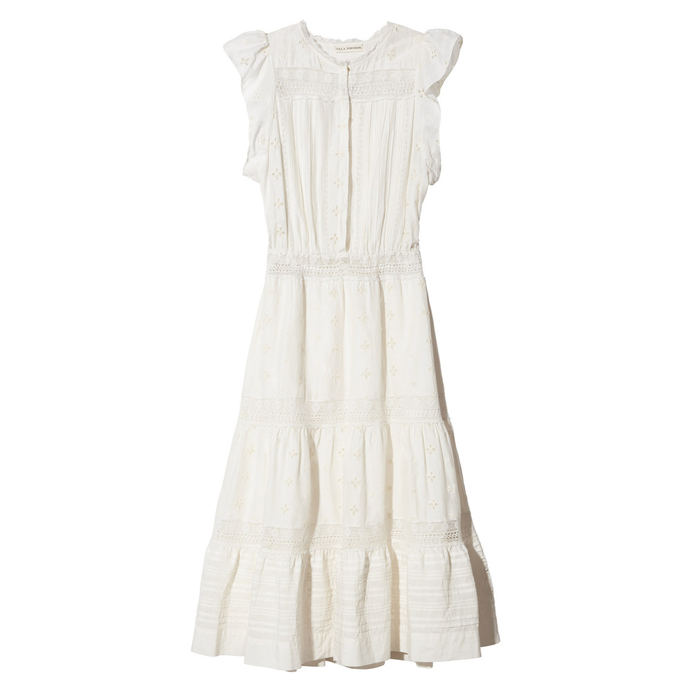 ulla johnson white dress