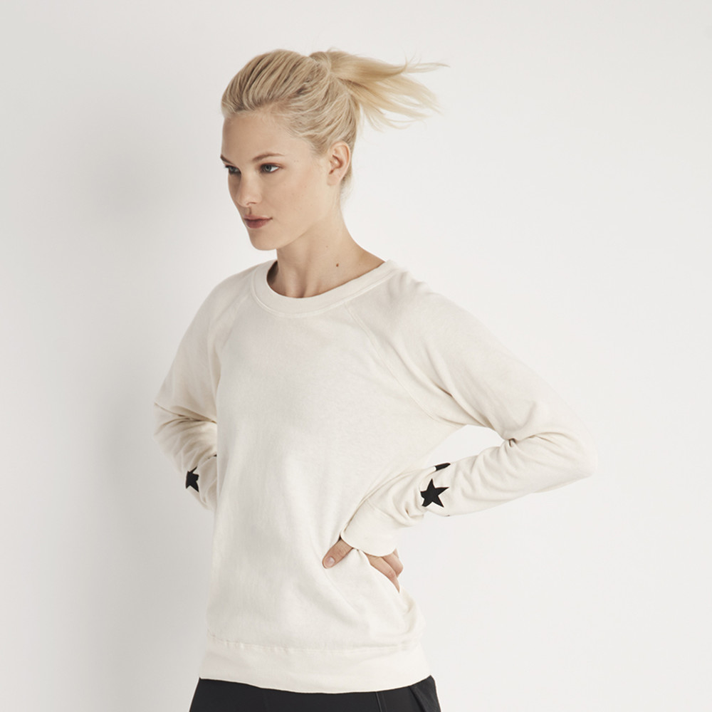 monrow star sweatshirt
