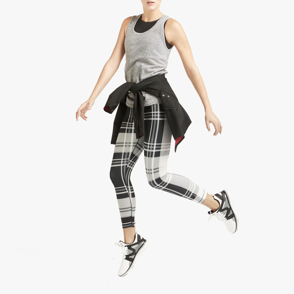 reebok plaid leggings