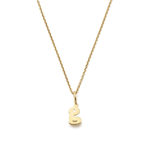Initial Charm On Chain Sarah Chloe X Goop Goop Shop