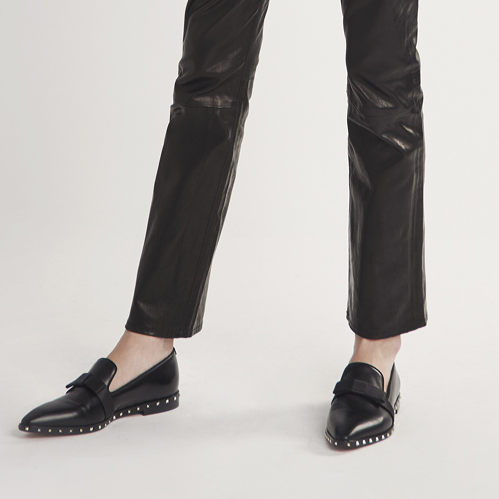 valentino studded loafers