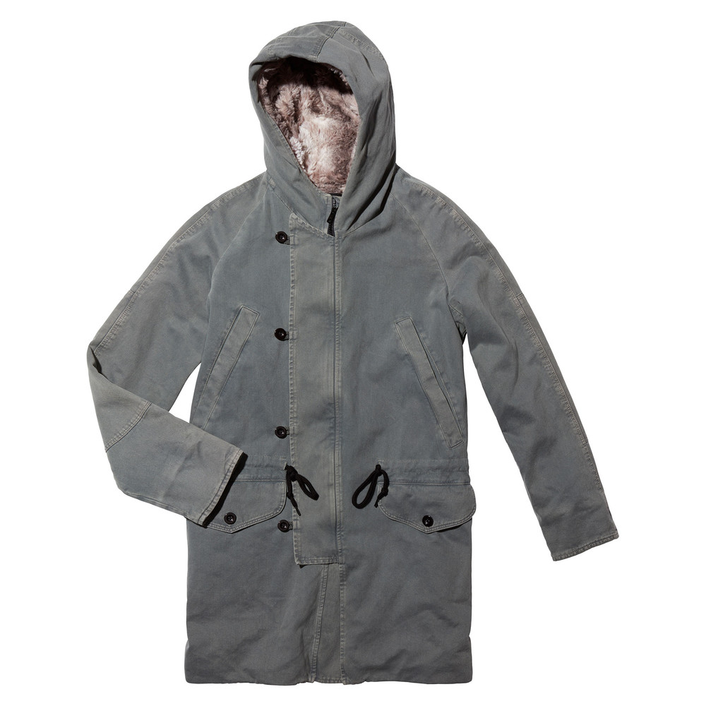 fur lined anorak jacket