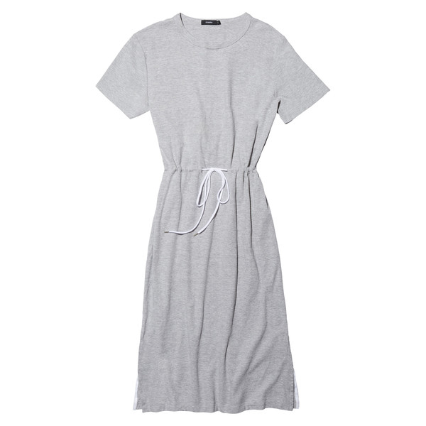 drawstring t shirt dress