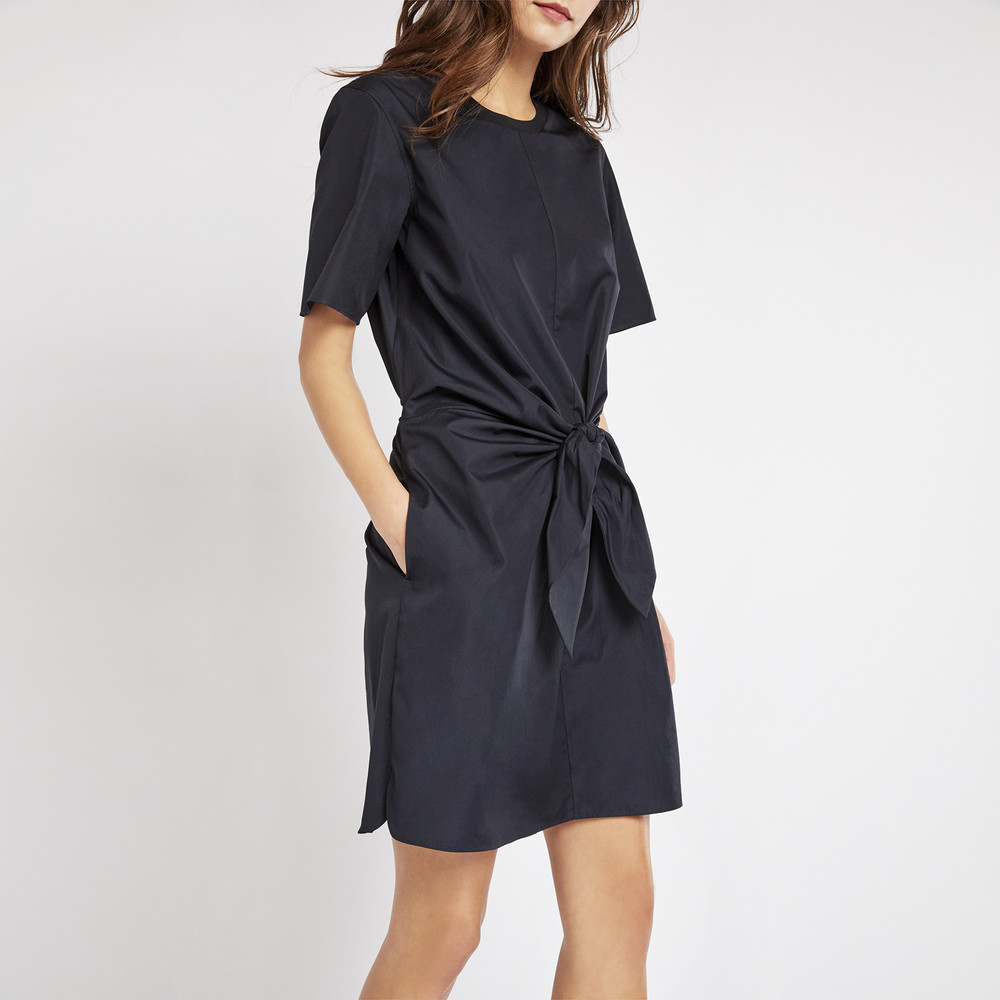 sleeve knot dress