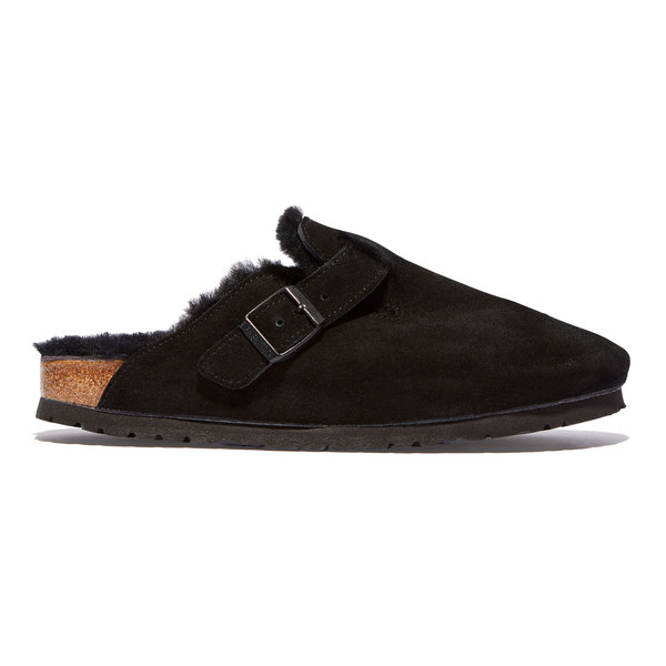 birkenstock shearling clog sale