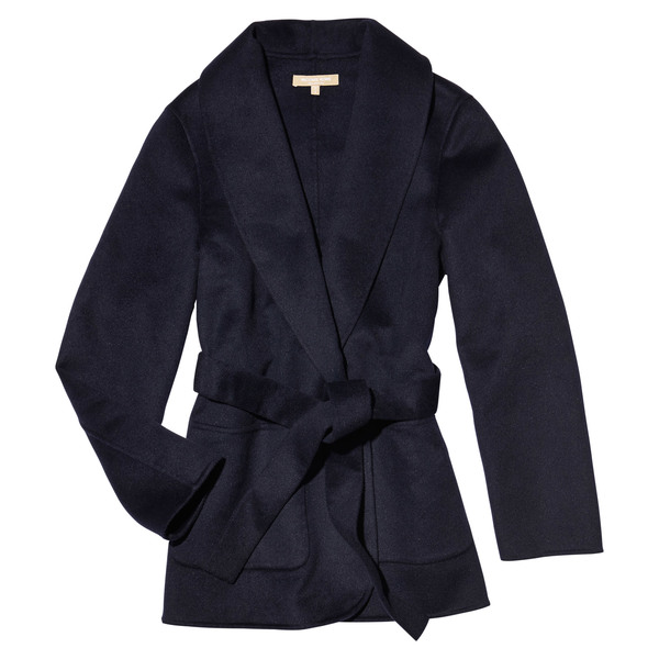 michael michael kors belted wrap coat