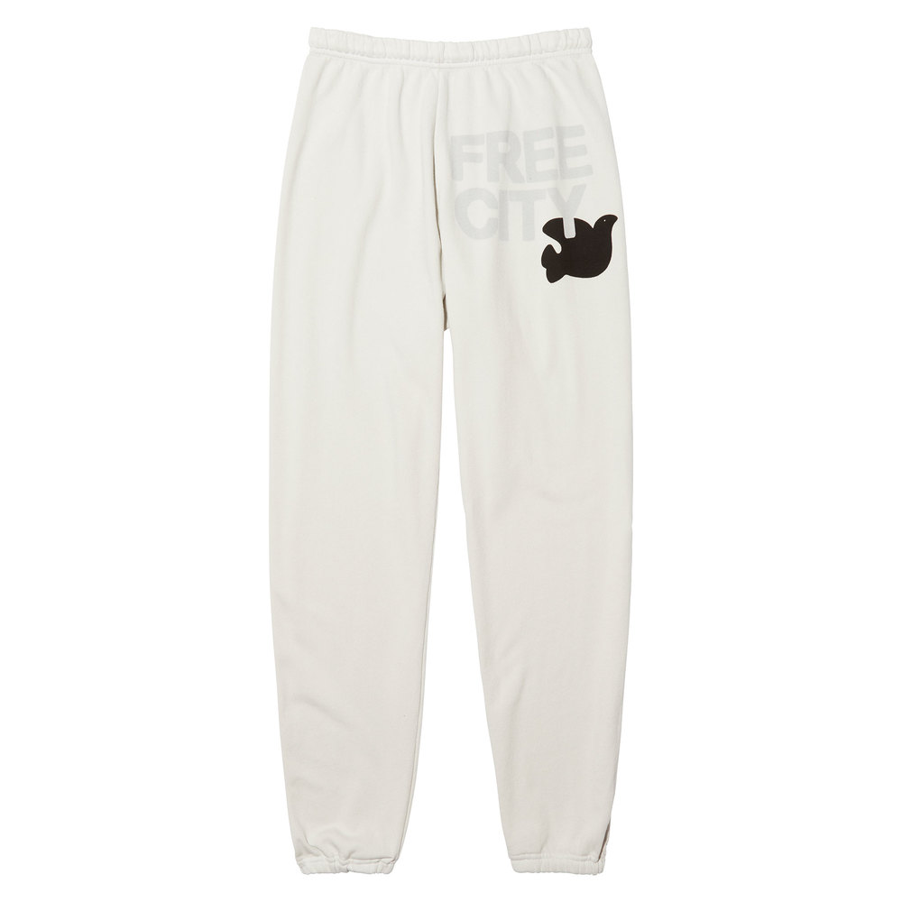 black free city sweatpants