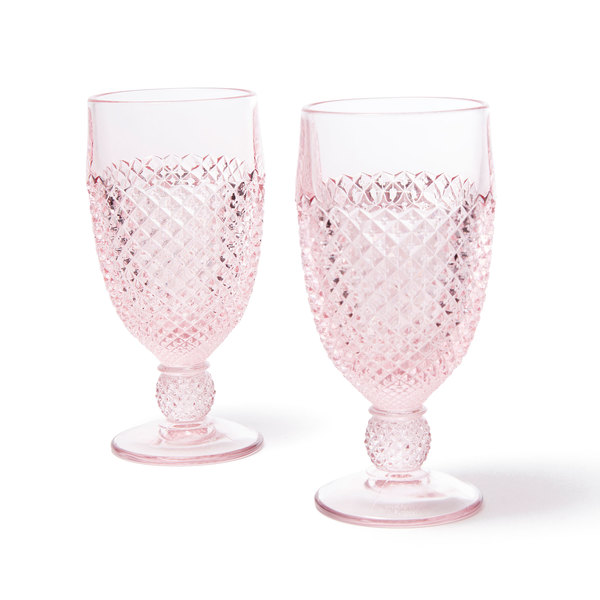 glass goblet set