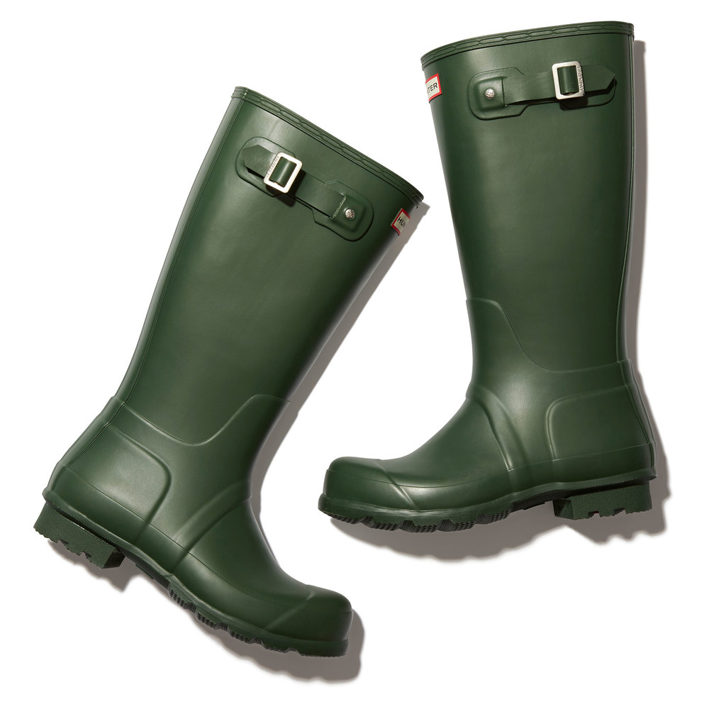 matte hunter boots