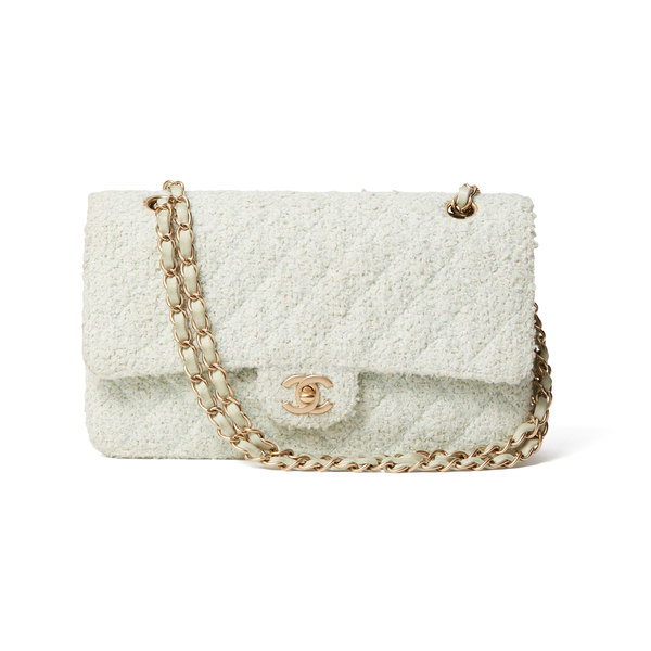 chanel tweed purse