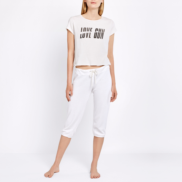 monrow cropped sweatpants