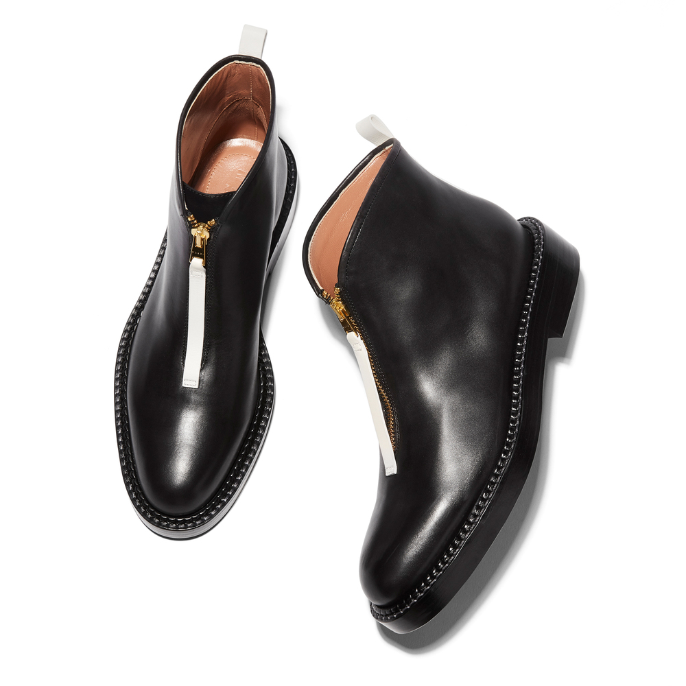 marni leather ankle boots