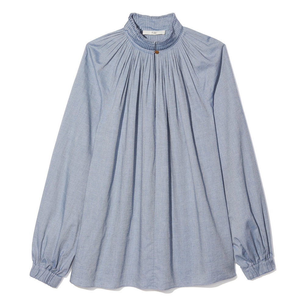 tibi edwardian top