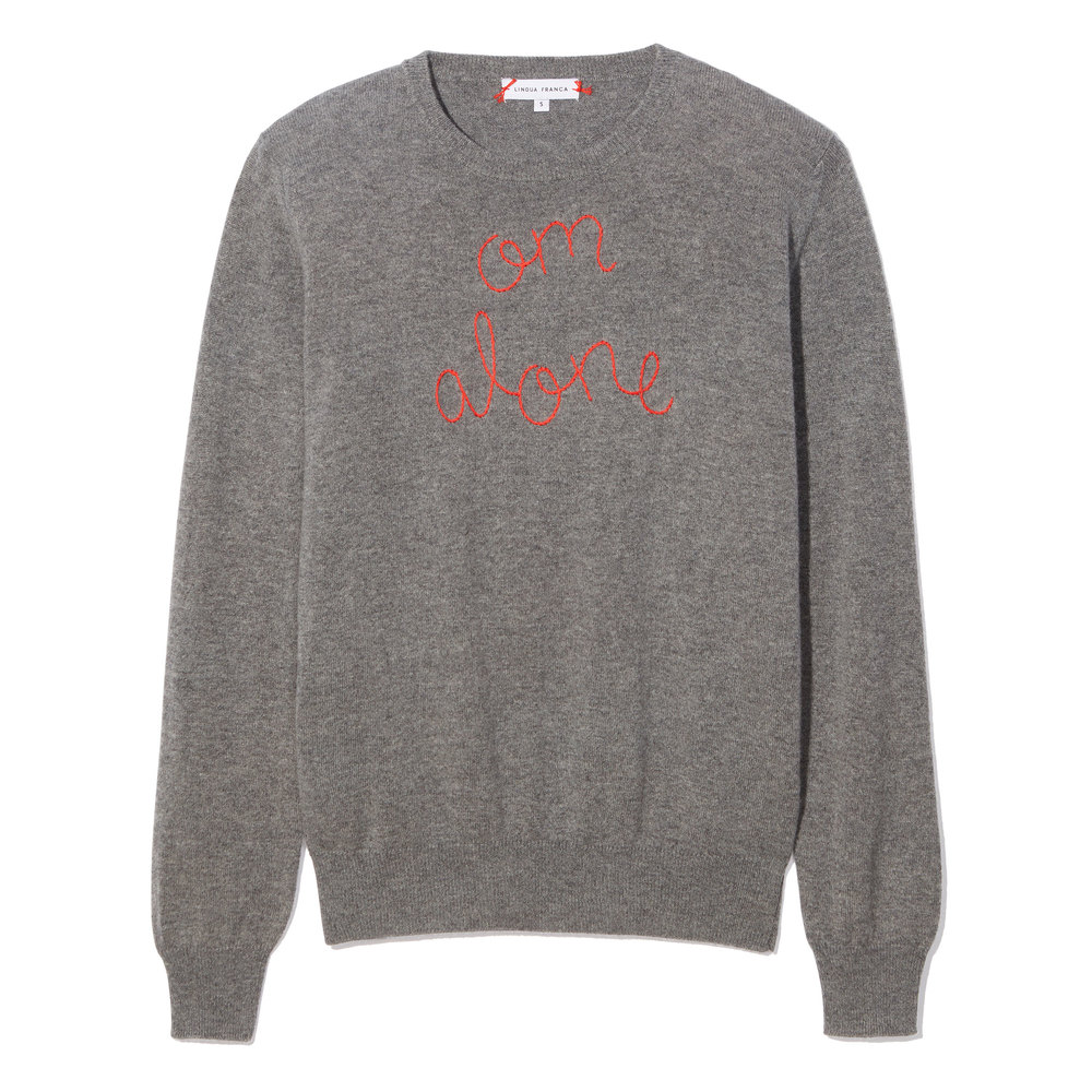 lingua franca sweaters