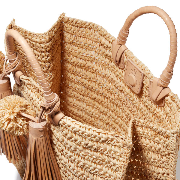 loeffler randall straw tote