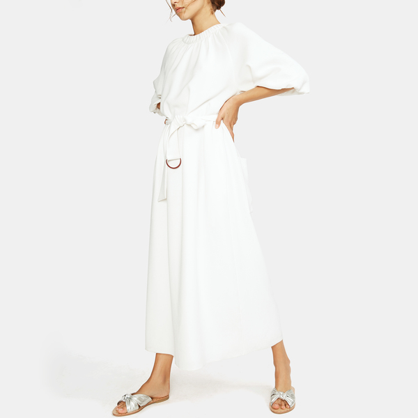 tibi white dress