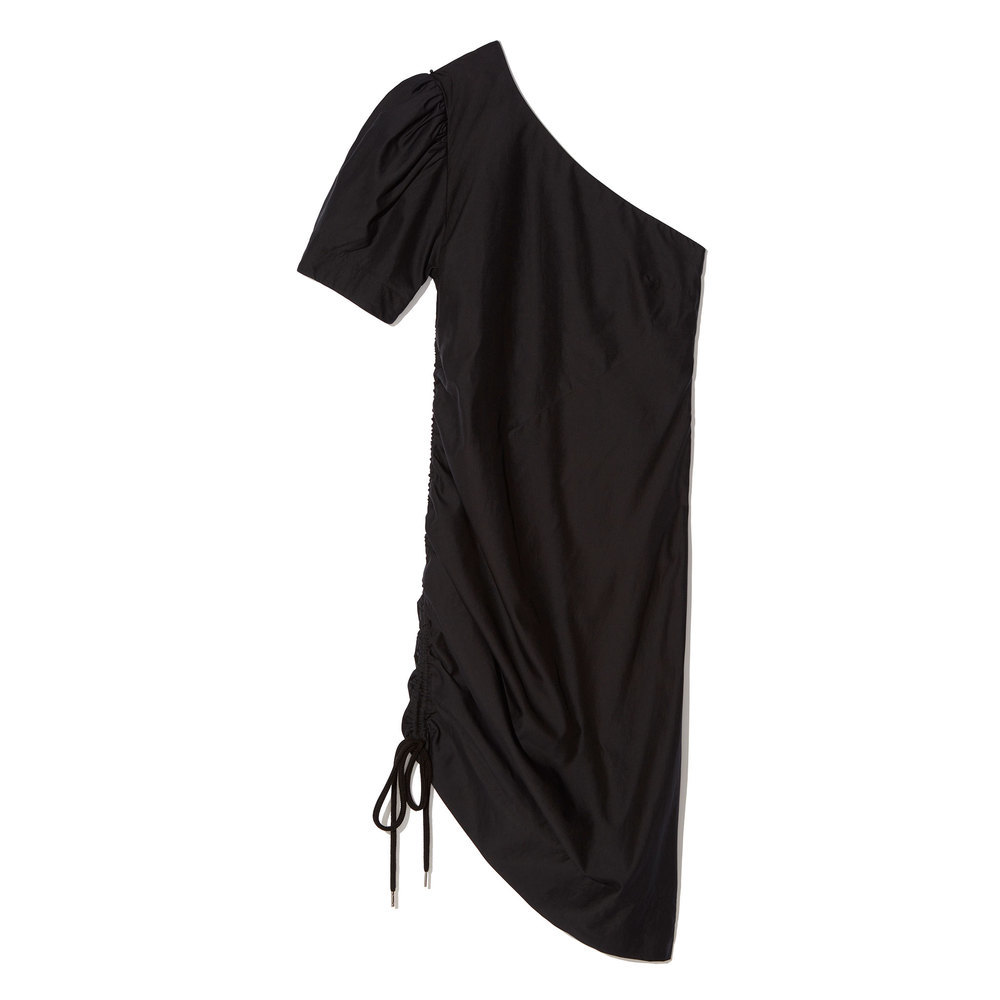 bassike one shoulder dress