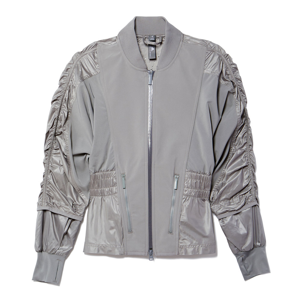 امام خذ دواء هيكل عظمي Adidas Stella Mccartney Running Jacket Translucent Network Org