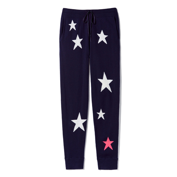 star print sweatpants