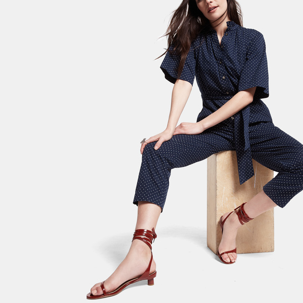 rebecca taylor plaid jumpsuit