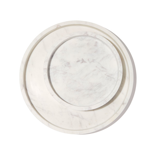 Marble Grande Round Tray Caravan Goop Shop Goop Shop