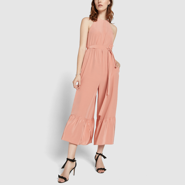 tibi ruffle jumpsuit