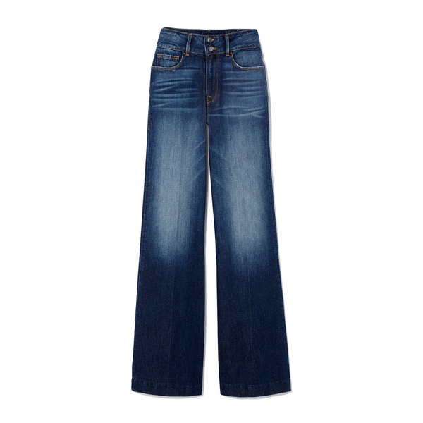 palazzo jean trousers