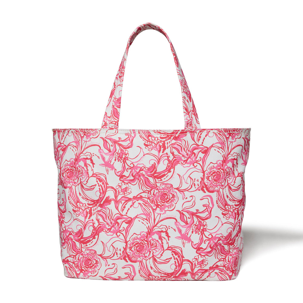 lilly pulitzer beach tote