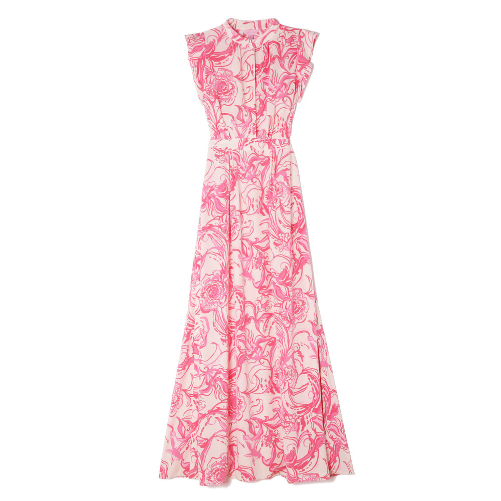 lilly pulitzer goop maxi dress