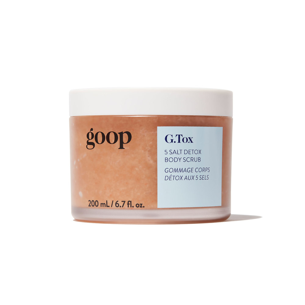 Goop Beauty G Tox 5 Salt Detox Body Scrub Goop
