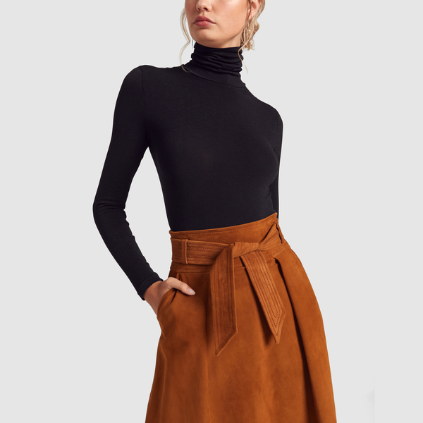 suede skirt