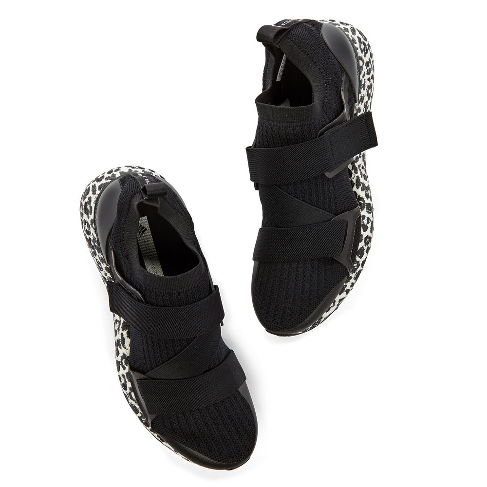 adidas ultra boost x stella mccartney black leopard
