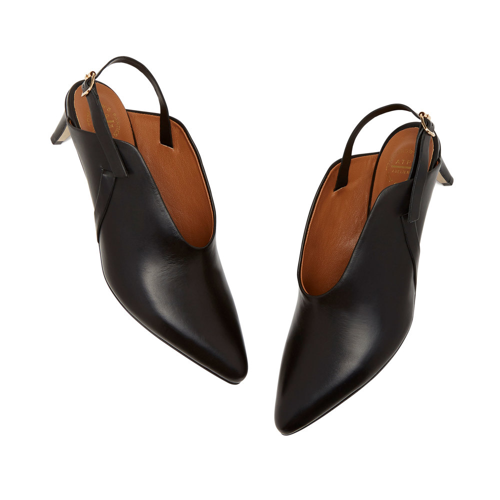 parisian block heels