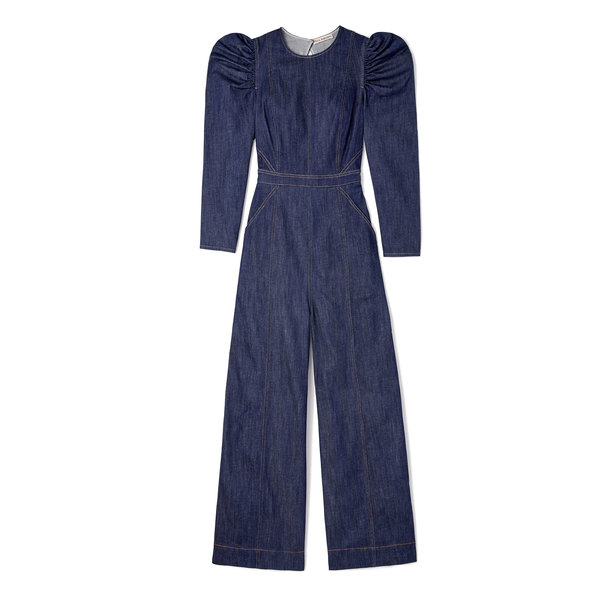 ulla johnson dawn denim jumpsuit