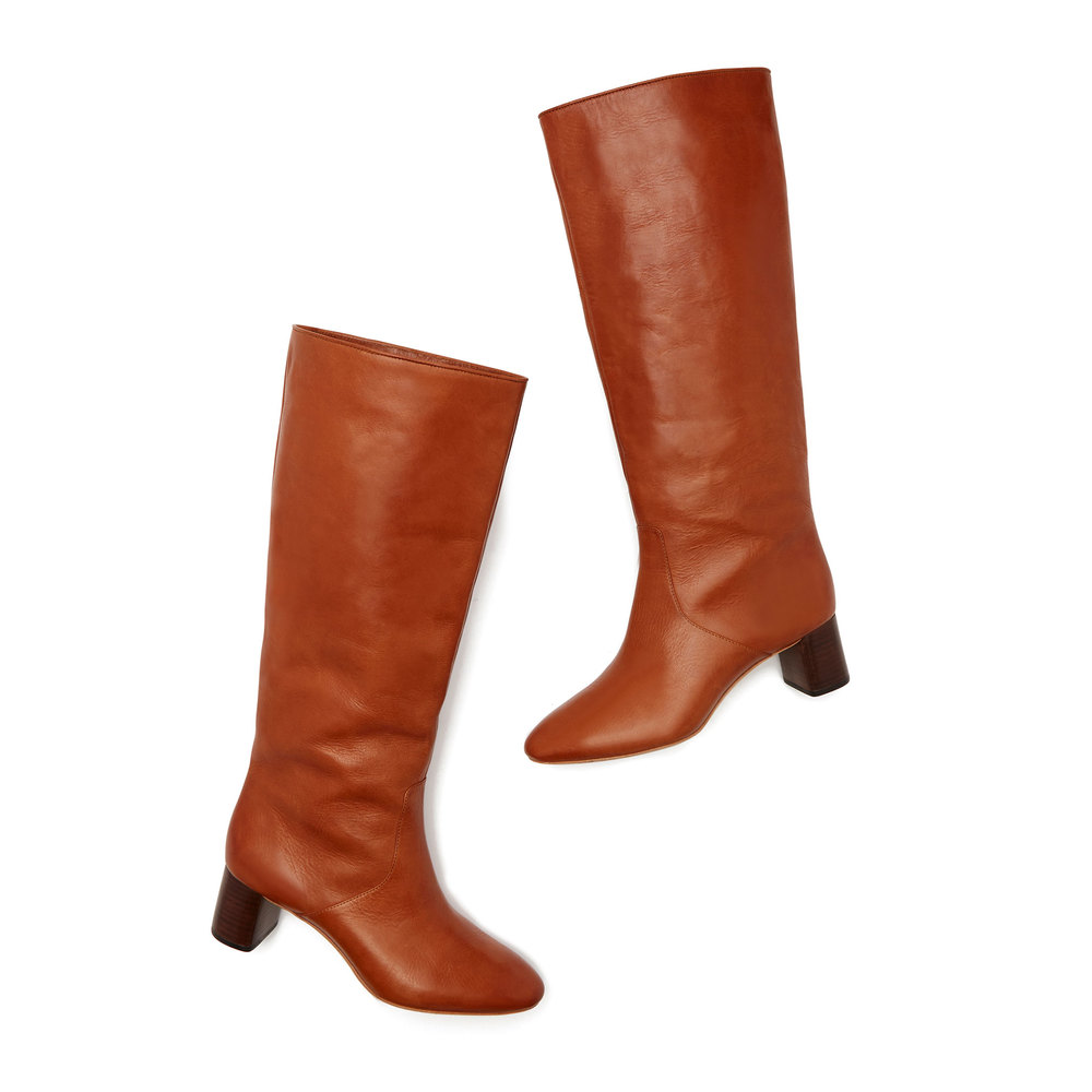 loeffler randall gia boot cognac