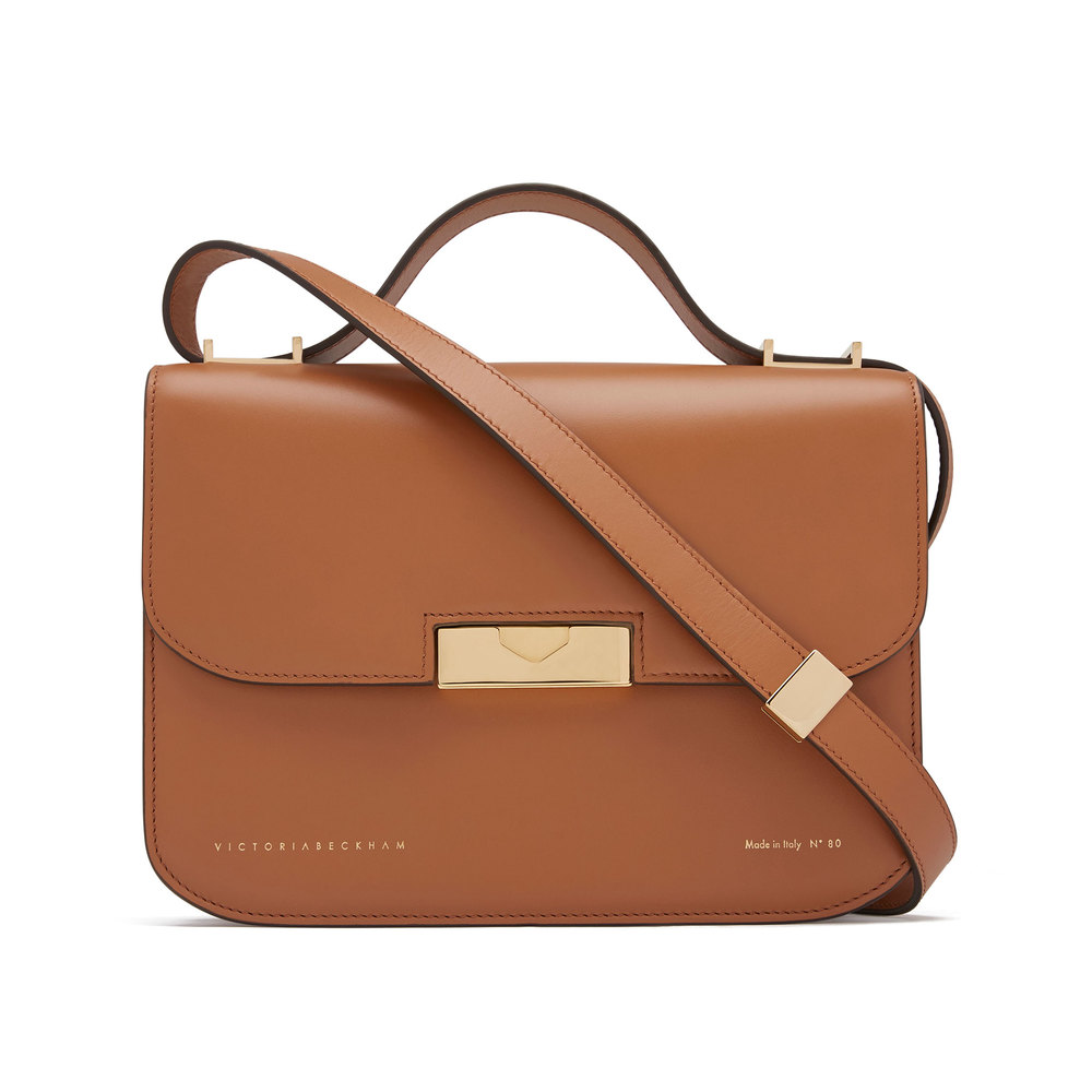Victoria Beckham Camel Eva Leather Bag Goop