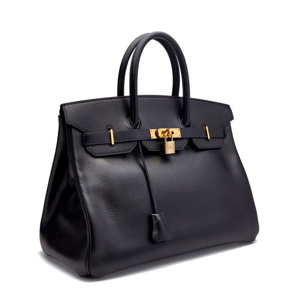 hermes black tote