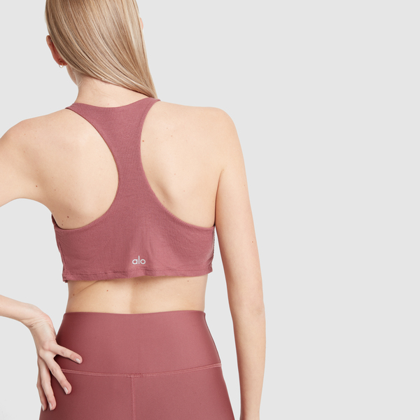alo knot sports bra