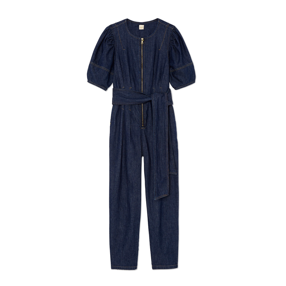 la vie rebecca taylor denim jumpsuit