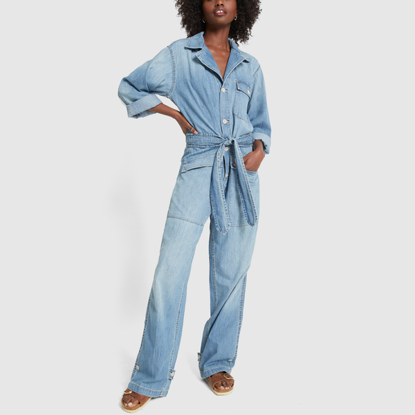 Aria Denim Jumpsuit | Nili Lotan - Goop Shop - Goop Shop