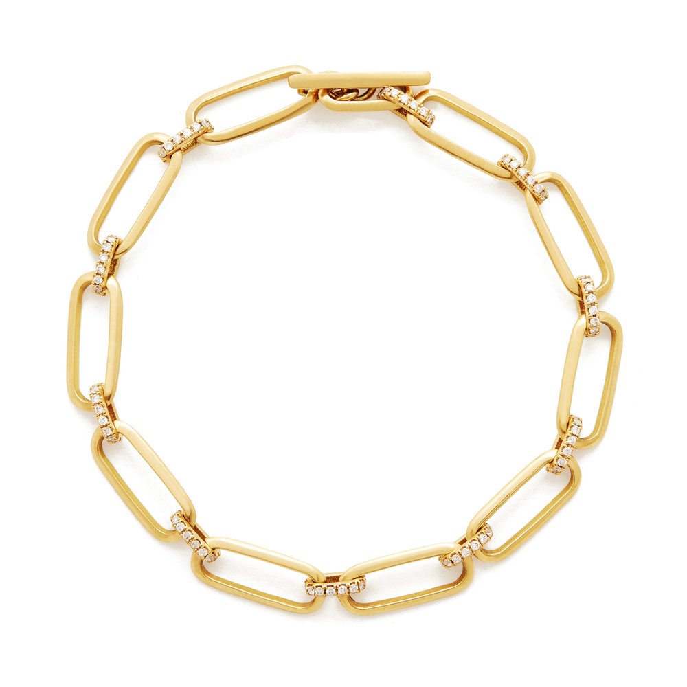 7mm Italian Chain Link Bracelet