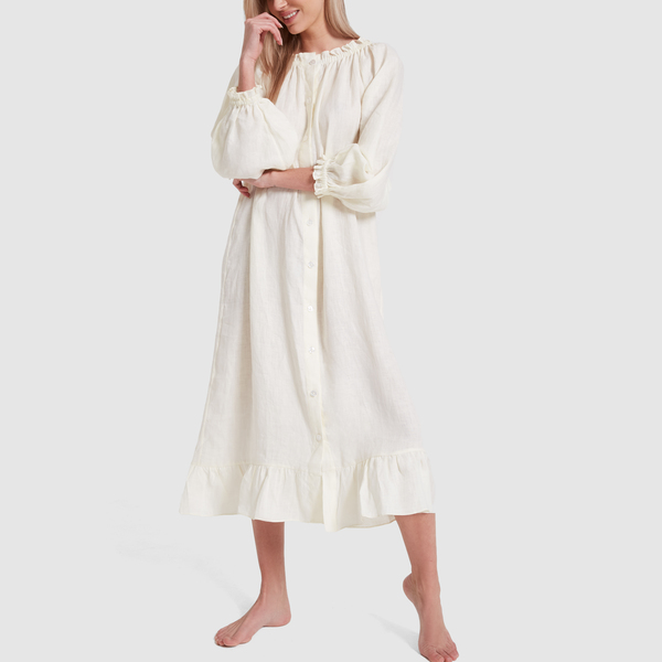 Sleeper Linen Lounge Dress | Goop