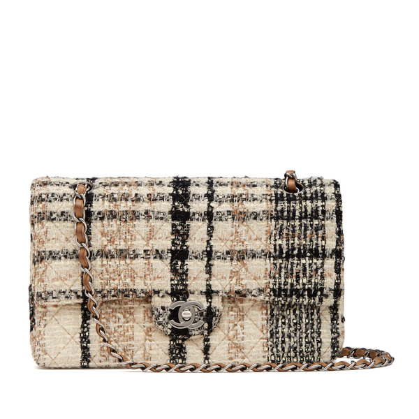 chanel tweed purse