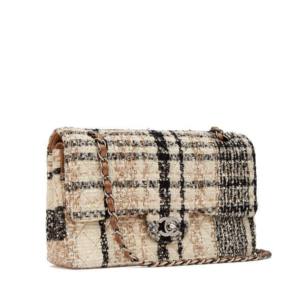 chanel tweed purse