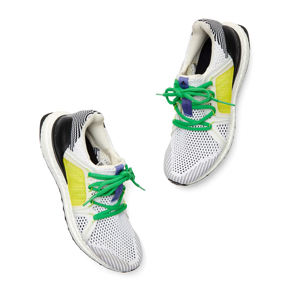 Magazijn oase kleur Adidas by Stella McCartney UltraBOOST S. Mesh Color-Block Sneakers | goop